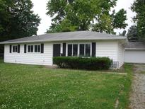 Charming single-story home with green lawn and black shutters at 5 Tousley Ct, Indianapolis, IN 46224