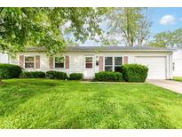 Charming single-story home with well-maintained lawn and classic curb appeal at 3965 Alsace Pl, Indianapolis, IN 46226