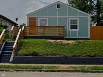 Charming, newly renovated one-story home with fresh exterior paint and a well-manicured front yard at 2724 N Dearborn St, Indianapolis, IN 46218
