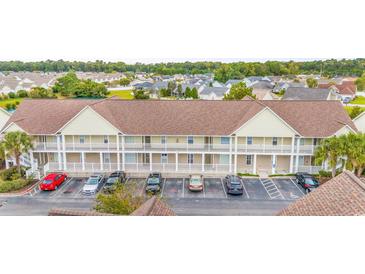 Aerial view of a multi-unit building with ample parking at 117 Butkus Dr. # 3, Myrtle Beach, SC 29588