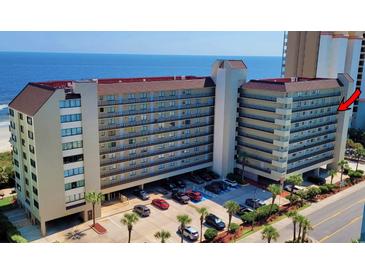 Coastal condos offering convenient parking, and ocean views from private balconies at 4719 S Ocean Blvd. # 609, North Myrtle Beach, SC 29582