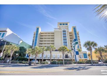 Oceanfront Holiday Pavilion building, offering stunning ocean views at 1200 N Ocean Blvd. # 910, Myrtle Beach, SC 29577