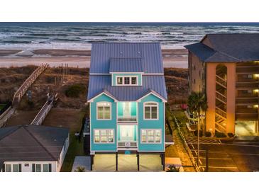 Oceanfront home with private pool, deck, and parking at 1303 S Ocean Blvd., North Myrtle Beach, SC 29582