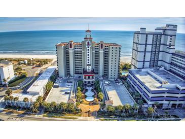 Oceanfront building with resort amenities and parking at 5310 N Ocean Blvd. N # 207, Myrtle Beach, SC 29577