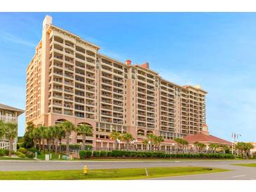 Elegant high-rise building with upscale amenities at 1819 North Ocean Blvd. # 8015, North Myrtle Beach, SC 29582