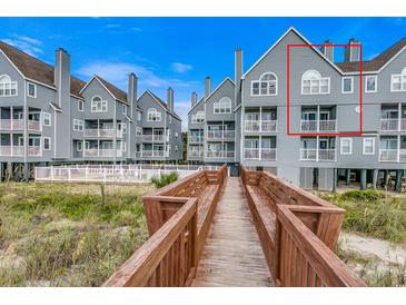 Oceanfront property with walkway access to the beach at 713 N Ocean Blvd. # 204, Surfside Beach, SC 29575