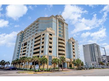Coastal condo building, offering ocean views and resort amenities at 2501 S Ocean Blvd. # 1219, Myrtle Beach, SC 29577