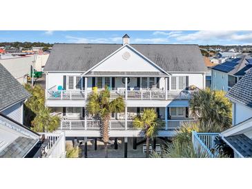 Two-story home with large deck and ocean views at 204 24Th Ave. N, North Myrtle Beach, SC 29582