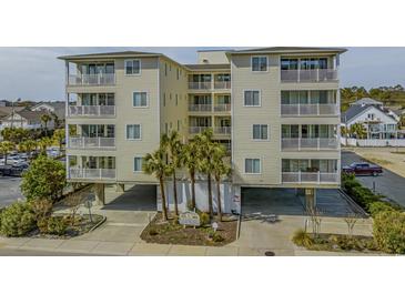 Beachfront condo building with parking and ocean views at 4604 Ocean Blvd. S # 4C, North Myrtle Beach, SC 29582