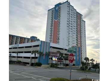 Oceanfront high-rise building with parking and great ocean views at 1605 S Ocean Blvd. # 1712, Myrtle Beach, SC 29577