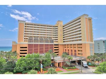 Oceanfront building, offering stunning ocean views at 6900 Ocean Blvd. N # 843, Myrtle Beach, SC 29572