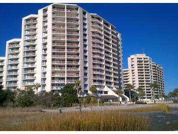 Stunning multi-story beachfront condos with private balconies and lush landscape at 101 Ocean Creek Dr. # Mm-5, Myrtle Beach, SC 29572