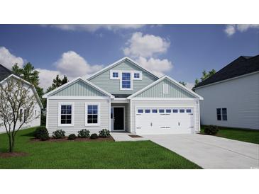 Charming single-Gathering home featuring a two-car garage and beautiful shaker siding at 108 Wagner Cir., Conway, SC 29526