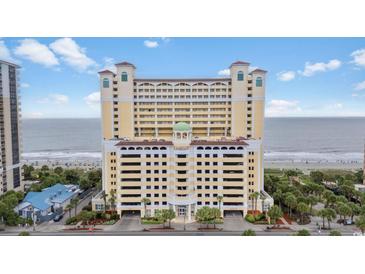 Stunning oceanfront condo building with multiple floors and ample parking near sandy beach at 2000 N Ocean Blvd. # 1601, Myrtle Beach, SC 29577