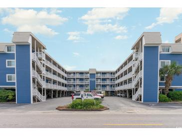 Stunning condo complex featuring parking, multiple levels, and convenient stair access at 5600 North Ocean Blvd. # B-3, North Myrtle Beach, SC 29582