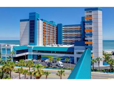 Bright and cheerful Landmark Resort with balconies and palm trees in Myrtle Beach, SC at 1501 Ocean Blvd. S # 331, Myrtle Beach, SC 29577