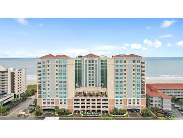 An eye-level view of the Mar Vista Grande Condos at 603 S Ocean Blvd. # 1205, North Myrtle Beach, SC 29582