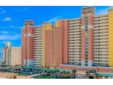 Bright, multi-story condo building with an ocean view at 2801 S Ocean Blvd. # 339, North Myrtle Beach, SC 29582