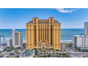 Stunning oceanfront condo with a classic coastal color palette and breathtaking ocean views at 2600 N Ocean Blvd. # 1103, Myrtle Beach, SC 29577
