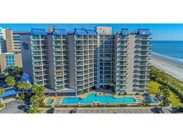 Beautiful beachfront condo with a pool and stunning ocean views at 200 76Th Ave. N # 408, Myrtle Beach, SC 29572