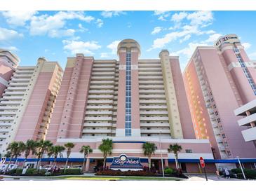 The Bay Watch Resort & Conference Center exterior, offering upscale accommodations and ocean views at 2801 S Ocean Blvd. # 535, North Myrtle Beach, SC 29582