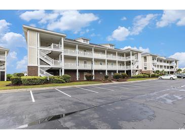 Spacious condo building with private balconies and parking at 604 Heathrow Dr. # 1101, Myrtle Beach, SC 29579