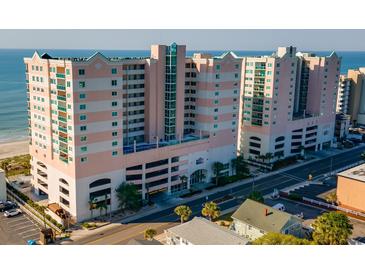 Beautiful multi-story condo building boasting ocean views and access to sandy beaches at 1903 S Ocean Blvd. # 1110, North Myrtle Beach, SC 29582