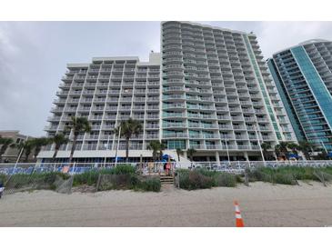 Expansive oceanfront resort with multiple balconies and beach access at 201 S Ocean Blvd. # 205, Myrtle Beach, SC 29577