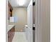 Spacious laundry room features tile floors and ample storage at 1262 Limestone St., Murrells Inlet, SC 29576