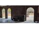 Brick garage with arched entryways and ample space at 7101 Choppee Rd., Georgetown, SC 29440