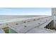 Amazing beach view from the balcony of this ocean front condo at 2301 S Ocean Blvd. # 621, Myrtle Beach, SC 29577