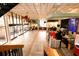 Spacious lobby offering ample seating, tile floors, multiple ceiling fans, and modern coffee bar at 1501 S Ocean Blvd. # 1048, Myrtle Beach, SC 29577