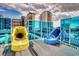 Exciting colorful waterpark slides with refreshing water splashes and ocean views at 1501 S Ocean Blvd. # 1048, Myrtle Beach, SC 29577