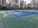 Well-maintained tennis and pickleball courts at 9 Gumwood Dr., Carolina Shores, NC 28467