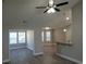 Open living area with breakfast bar and hardwood floors at 1023 Meares St., Calabash, NC 28467