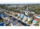 Aerial view of the neighborhood location of the new construction home at 410 5Th Ave. S, North Myrtle Beach, SC 29582