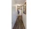 Interior hallway with wood-look floors at 4800 S Ocean Blvd. # 824, North Myrtle Beach, SC 29582