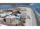 Aerial view highlighting the property's coastal setting at 6305 N Ocean Blvd. # B-3, North Myrtle Beach, SC 29582