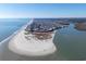 Aerial view showing property location on the coast at 6305 N Ocean Blvd. # B-3, North Myrtle Beach, SC 29582