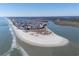 Aerial view of the property near the ocean at 6305 N Ocean Blvd. # B-3, North Myrtle Beach, SC 29582