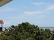 Stunning ocean view from private balcony, featuring lush green landscape at 6305 N Ocean Blvd. # B-3, North Myrtle Beach, SC 29582