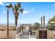 Private beach access with a gated walkway, outdoor shower, and lush greenery, perfect for a serene beach experience at 2401 S Ocean Blvd. # 1156, Myrtle Beach, SC 29577