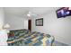 Bedroom with two twin beds, TV, and dresser at 206 31St Ave. N, North Myrtle Beach, SC 29582