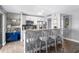 Kitchen featuring barstool seating at granite countertop and stainless steel appliances at 5905 S Kings Highway # 1117, Myrtle Beach, SC 29575