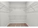 Spacious closet with wire shelving provides ample storage at 85 Millsite Ct., Georgetown, SC 29440