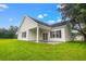 House exterior showcasing a backyard and patio at 85 Millsite Ct., Georgetown, SC 29440