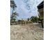 Framing work in progress on a construction site, providing a glimpse into the structural elements of the build at 723 10Th Ave. S, Surfside Beach, SC 29575