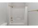 Bathroom with shower/tub and white curtain at 103 Palmetto Green Dr. # 103, Longs, SC 29568