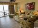 Comfortable living room featuring cozy seating and a view at 8500 Margate Circle # 2005, Myrtle Beach, SC 29572