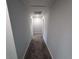 Hallway with carpeted floor and gray walls at Tbd 9 Privetts Rd., Conway, SC 29526